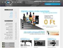 Tablet Screenshot of hirez.hu